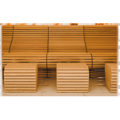 Embodied Sauna Bench (Reclined)